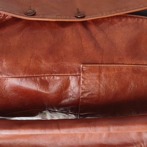 VINTAGE MENS BROWN ANGEL SKIN CABRETTA LEATHER JACKET BY GRAIS MADE IN USA